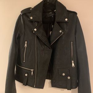 Genuine Leather Moto Jacket